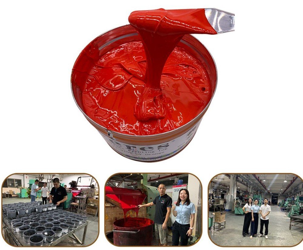 Ceres ink Pantone Spot color УФ-краска для офсетной печати