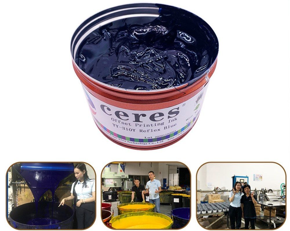 Ceres ink Pantone Spot color УФ-краска для офсетной печати