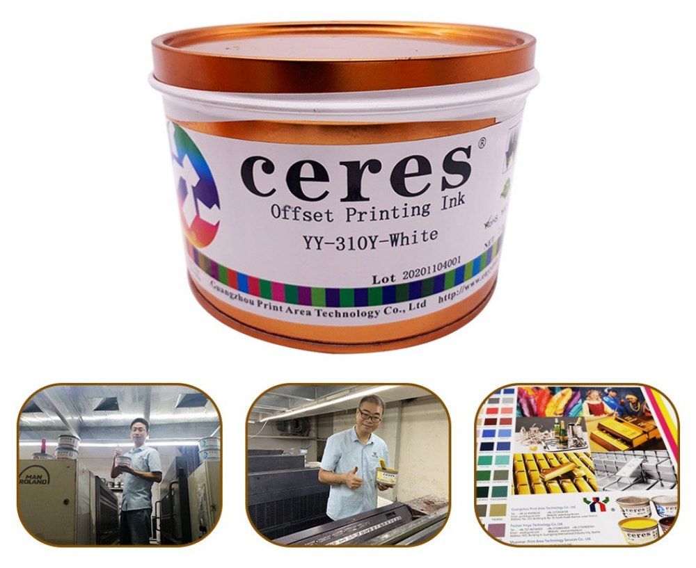 Ceres ink Pantone Spot color УФ-краска для офсетной печати