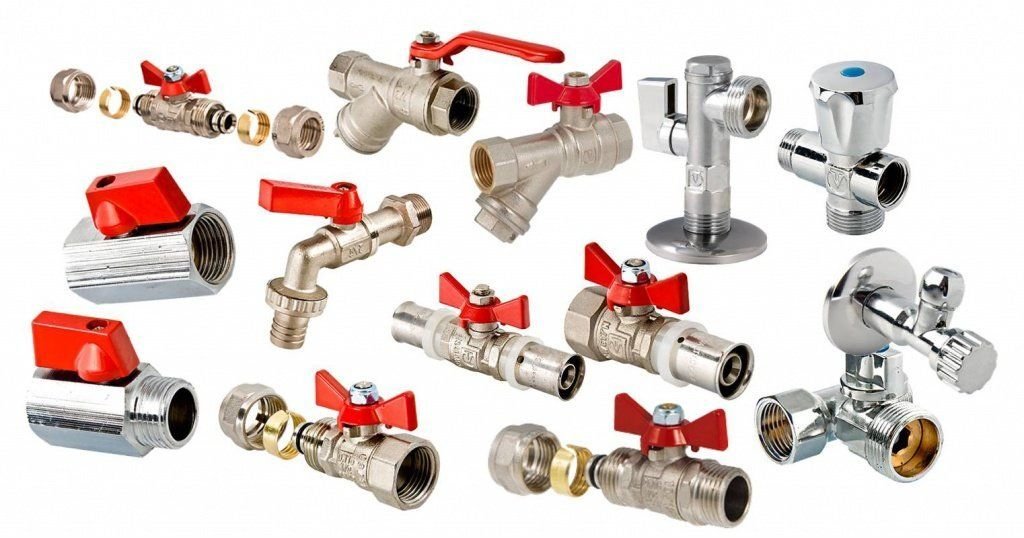 Шаровые краны для воды